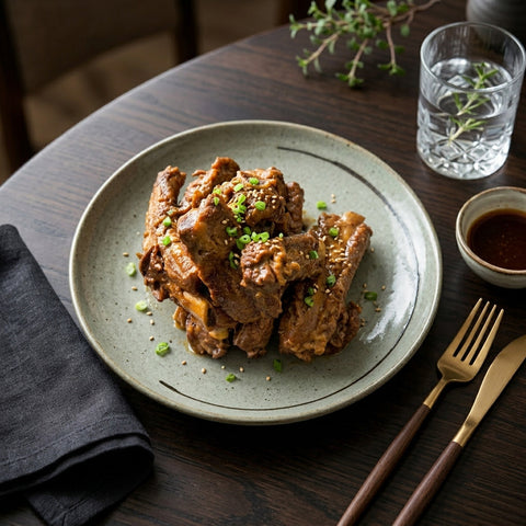 Sweet and sour baby back ribs